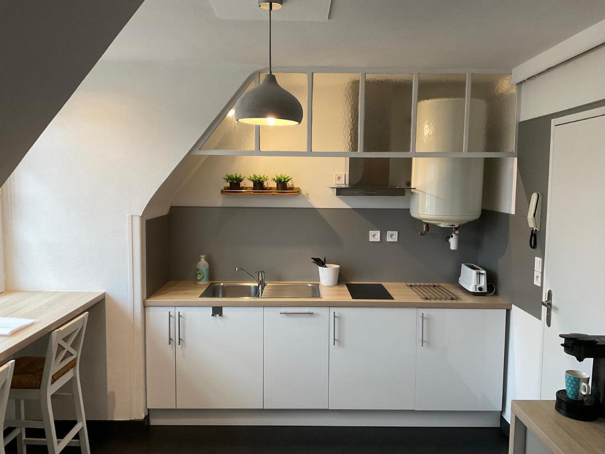 Appartement cosy bord de mer Port-en-Bessin-Huppain Buitenkant foto