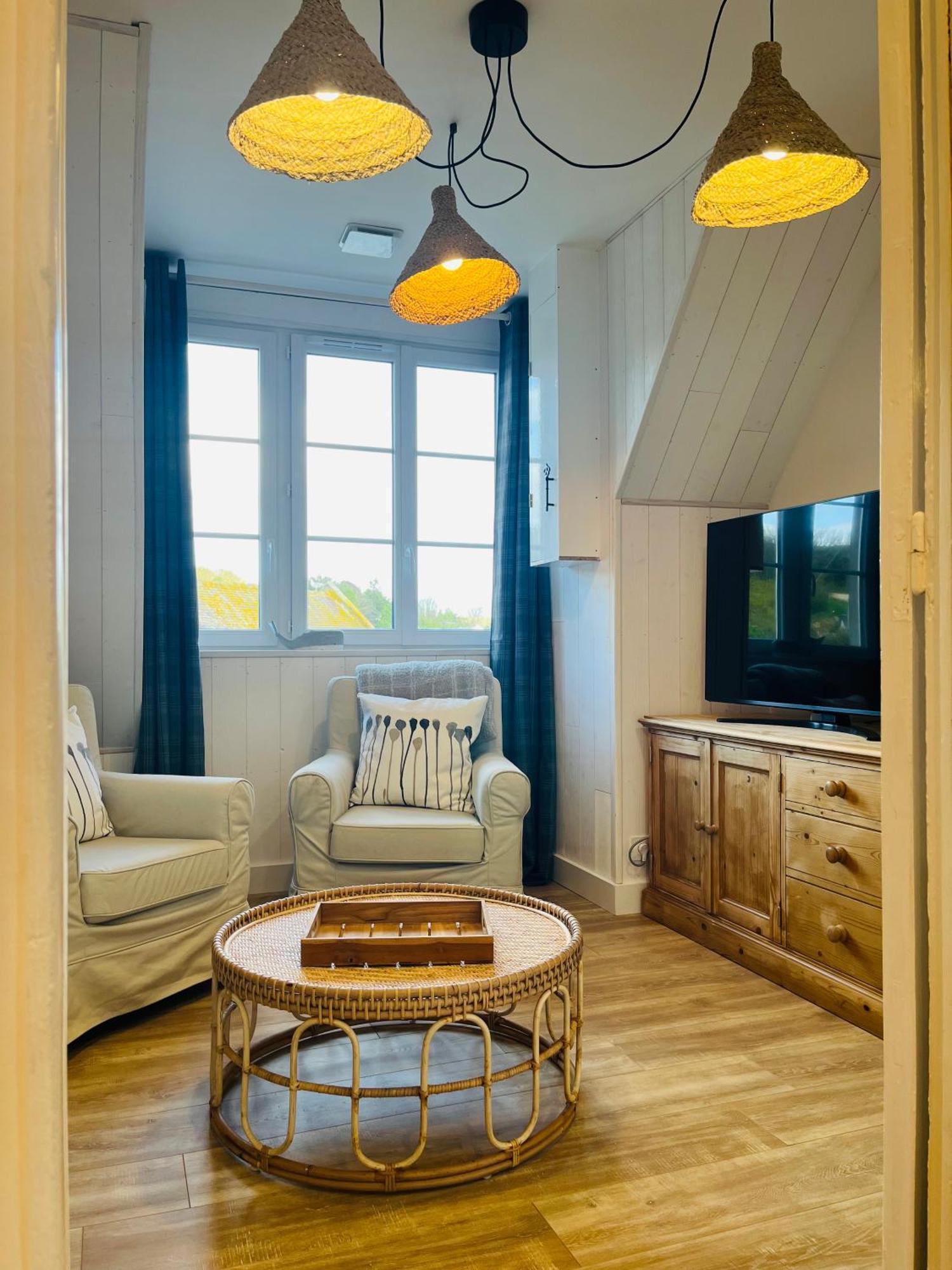 Appartement cosy bord de mer Port-en-Bessin-Huppain Buitenkant foto