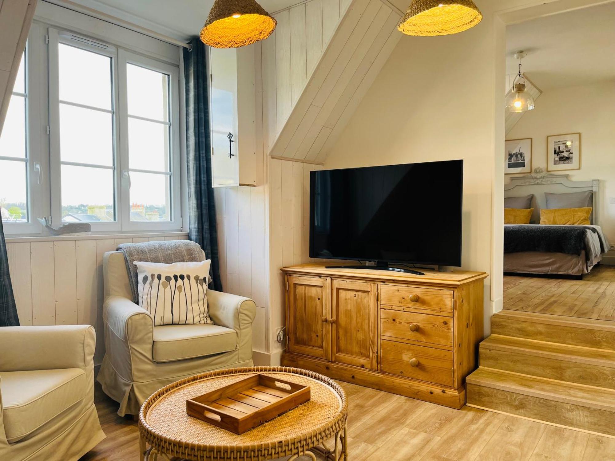 Appartement cosy bord de mer Port-en-Bessin-Huppain Buitenkant foto